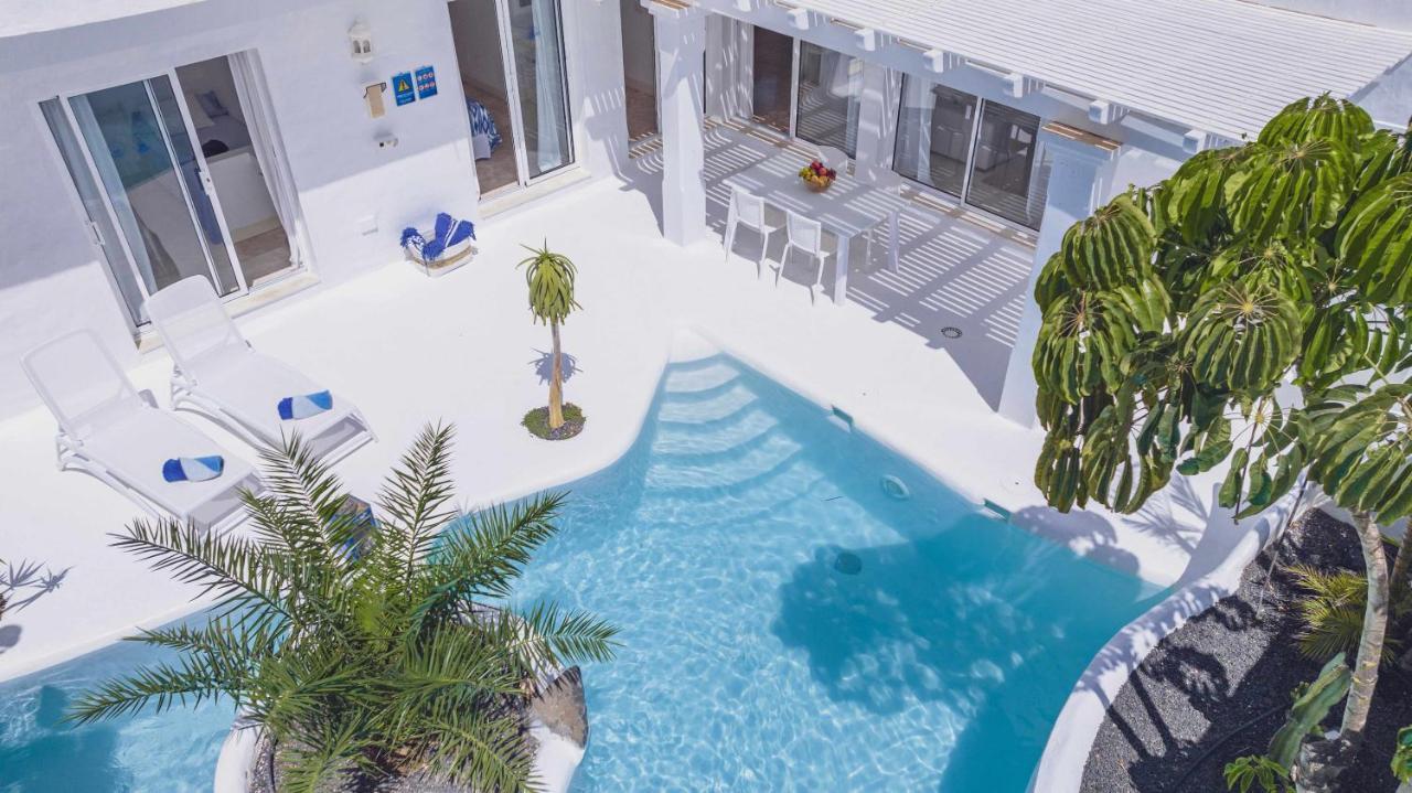 Villa Guajara Piscina Climatiz Jacuzzi Villa 714 Corralejo Extérieur photo